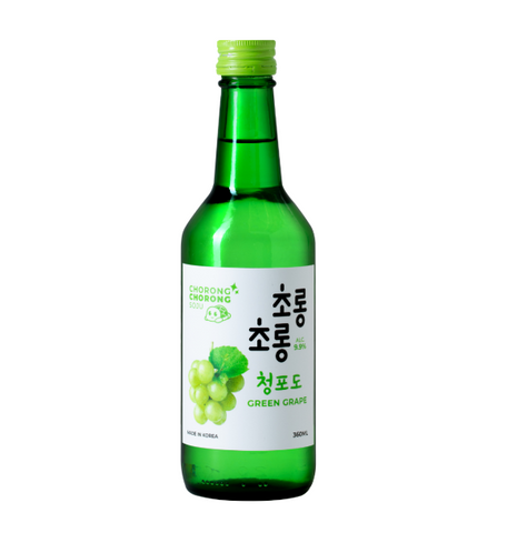 Chorong Chorong Soju - Green Grape (20x360ml)